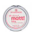 Essence Cosmetics All About Matt Fixing Compact Powder  Rosa