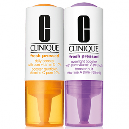 Comprar CLINIQUE Clinique Fresh Pressed Clinical Daily + Overnight Boosters with Pure Vitamins C 10% + A (Retinol)
