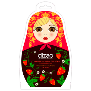 Comprar Dizao Strawbery and Collagen Firming Face Black Mask Online