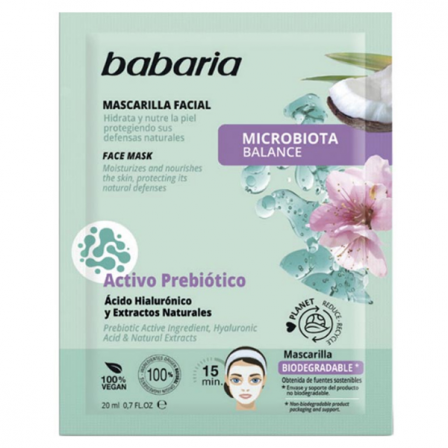 Comprar Babaria Mascarilla Microbiota