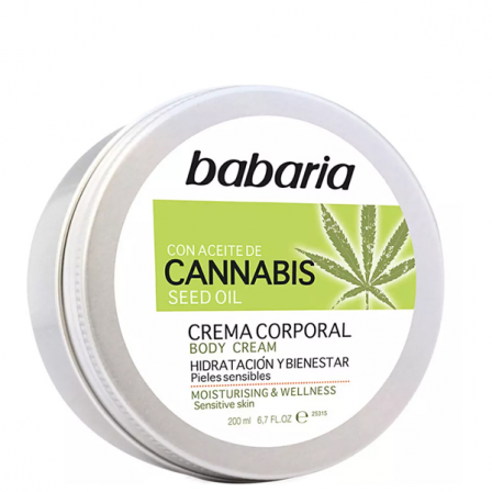 Comprar Babaria Crema Corporal Cannabis