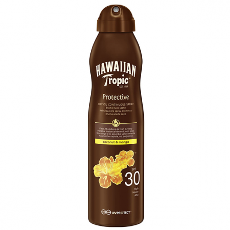 Comprar Hawaiian Tropic Bruma Aceite Seco Coco y Mango Spf30