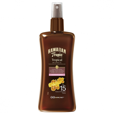 Comprar Hawaiian Tropic Aceite Coco y Papaya Spray Spf 15