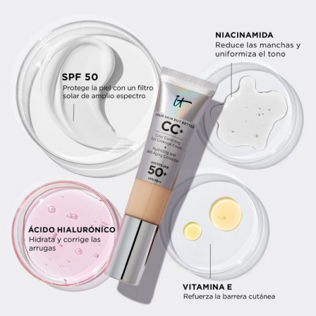 Comprar It Cosmetics CC Cream SPF50 - Base de Cobertura Total