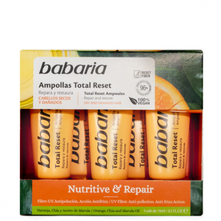 Comprar Babaria Ampollas Total Reset Nutritive & Repair