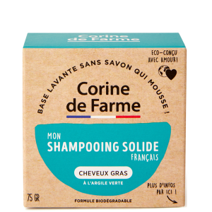 Comprar CORINE DE FARME Champú Sólido con Arcilla Verde Online