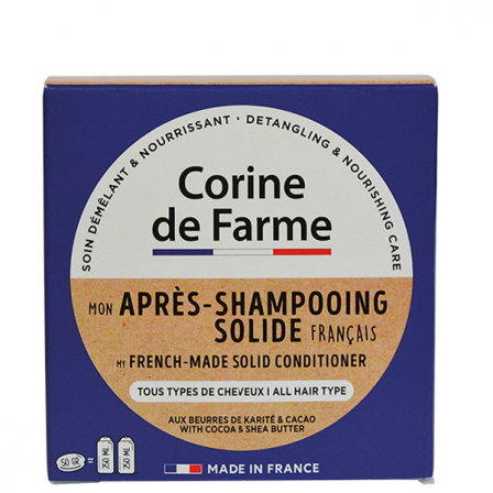 Comprar CORINE DE FARME Acondicionador Sólido con Mantequilla de Karité