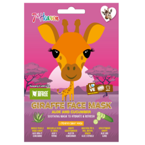 Comprar 7th Heaven Animal Jirafa Face Mask  Online
