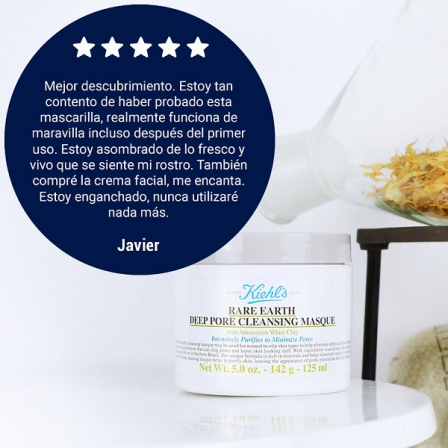 Comprar Kiehl's  Rare Earth Deep Pore Cleansing Mask