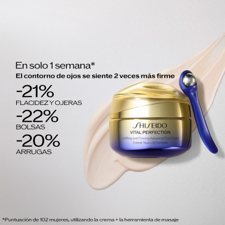 Comprar Shiseido Vital Perfection Uplifting and Firming Advanced Eye cream